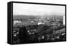 Longview, WA View of Long-Bell Lumber Co. Photograph - Longview, WA-Lantern Press-Framed Stretched Canvas