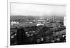 Longview, WA View of Long-Bell Lumber Co. Photograph - Longview, WA-Lantern Press-Framed Art Print