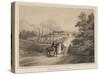Longwood, from the Gate, St. Helena, 1855-Wilhelm Joseph Heine-Stretched Canvas