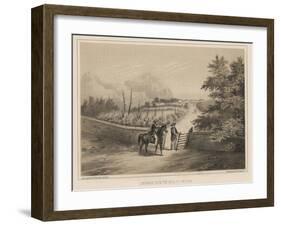 Longwood, from the Gate, St. Helena, 1855-Wilhelm Joseph Heine-Framed Giclee Print