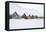 Longyearbyen Houses, Spitsbergen, Svalbard, Arctic Circle, Norway, Scandinavia-Stephen Studd-Framed Stretched Canvas