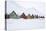 Longyearbyen Houses, Spitsbergen, Svalbard, Arctic Circle, Norway, Scandinavia-Stephen Studd-Stretched Canvas