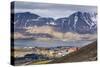 Longyearbyen, Spitsbergen Island, Svalbard Archipelago, Norway, Scandinavia, Europe-Michael Nolan-Stretched Canvas