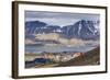 Longyearbyen, Spitsbergen Island, Svalbard Archipelago, Norway, Scandinavia, Europe-Michael Nolan-Framed Photographic Print