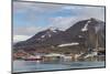 Longyearbyen, Spitsbergen Island, Svalbard Archipelago, Norway, Scandinavia, Europe-Michael Nolan-Mounted Photographic Print