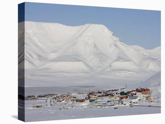 Longyearbyen, Svalbard, Spitzbergen, Arctic, Norway, Scandinavia, Europe-Milse Thorsten-Stretched Canvas