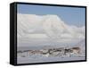 Longyearbyen, Svalbard, Spitzbergen, Arctic, Norway, Scandinavia, Europe-Milse Thorsten-Framed Stretched Canvas