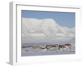 Longyearbyen, Svalbard, Spitzbergen, Arctic, Norway, Scandinavia, Europe-Milse Thorsten-Framed Photographic Print