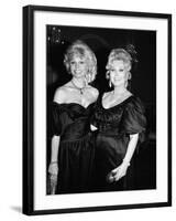 Loni Anderson and Zsa Zsa Gabor-null-Framed Premium Photographic Print