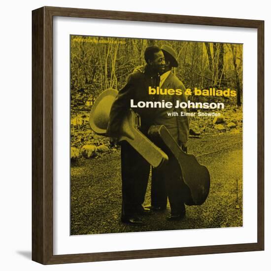 Lonnie Johnson - Blues and Ballads-null-Framed Art Print