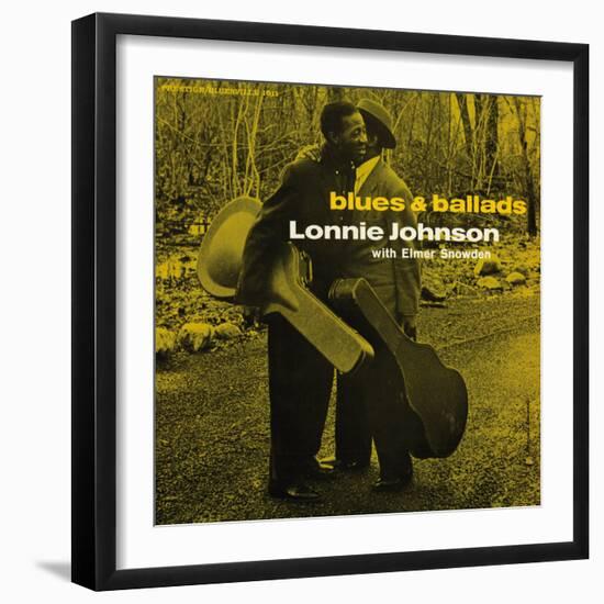 Lonnie Johnson - Blues and Ballads-null-Framed Art Print