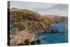 Looe, Beach and Coast-Alfred Robert Quinton-Stretched Canvas