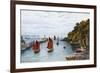 Looe, Entrance to Harbour-Alfred Robert Quinton-Framed Giclee Print