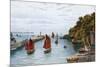 Looe, Entrance to Harbour-Alfred Robert Quinton-Mounted Giclee Print