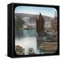 Looe, from the Quay, Cornwall, Late 19th or Early 20th Century-null-Framed Stretched Canvas