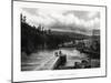 Looe Harbour, Cornwall, England, 1896-null-Mounted Giclee Print
