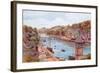 Looe, River and Bridge-Alfred Robert Quinton-Framed Giclee Print