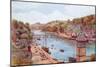 Looe, River and Bridge-Alfred Robert Quinton-Mounted Giclee Print