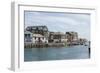 Looe, the Village of Beautiful Ancient Houses along the Canal-Guido Cozzi-Framed Photographic Print