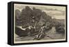 Look Ahead, Sir! a Reminiscence of Henley Regatta-Arthur Hopkins-Framed Stretched Canvas