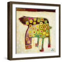 Look at My Footprints-Susse Volander-Framed Art Print