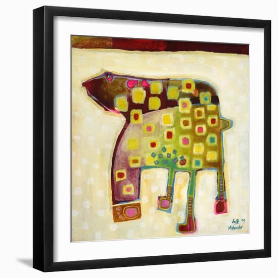 Look at My Footprints-Susse Volander-Framed Art Print