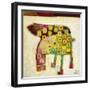 Look at My Footprints-Susse Volander-Framed Art Print