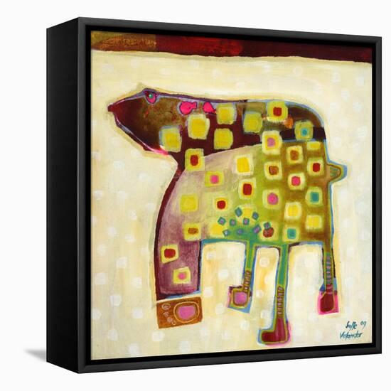 Look at My Footprints-Susse Volander-Framed Stretched Canvas