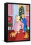 Look at the Christmas Tree-Lavinia Hamer-Framed Stretched Canvas