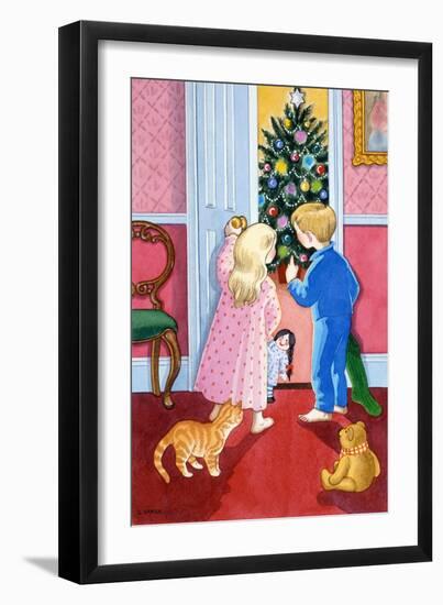 Look at the Christmas Tree-Lavinia Hamer-Framed Giclee Print