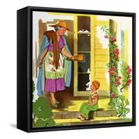 Look At What I Found-Imogene M. McPherson -Framed Stretched Canvas