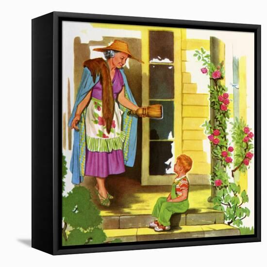 Look At What I Found-Imogene M. McPherson -Framed Stretched Canvas