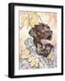 Look Back-Karen Middleton-Framed Giclee Print