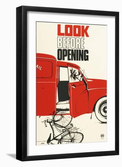 Look before Opening-Ripley-Framed Art Print