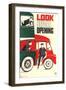 Look before Opening-Ripley-Framed Art Print