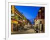 Look Down Grant Street in Chinatown at Dusk in San Francisco, California, Usa-Chuck Haney-Framed Photographic Print