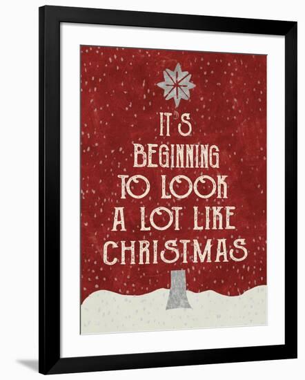 Look Like Xmas-Erin Clark-Framed Giclee Print