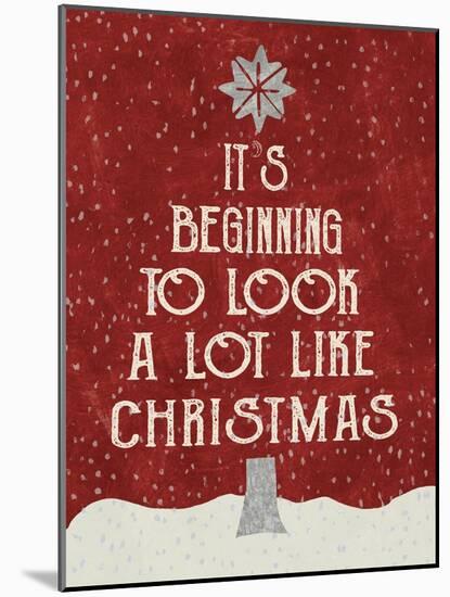 Look Like Xmas-Erin Clark-Mounted Giclee Print