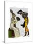 Look of Love Regency Badger and Hare Couple-Fab Funky-Stretched Canvas