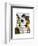 Look of Love Regency Badger and Hare Couple-Fab Funky-Framed Art Print