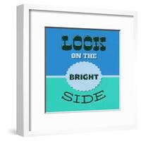 Look on the Bright Side 1-Lorand Okos-Framed Art Print