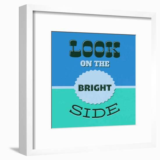 Look on the Bright Side 1-Lorand Okos-Framed Art Print