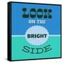 Look on the Bright Side 1-Lorand Okos-Framed Stretched Canvas