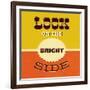 Look on the Bright Side-Lorand Okos-Framed Art Print