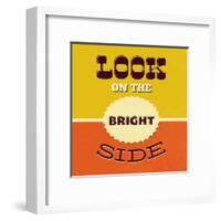 Look on the Bright Side-Lorand Okos-Framed Art Print