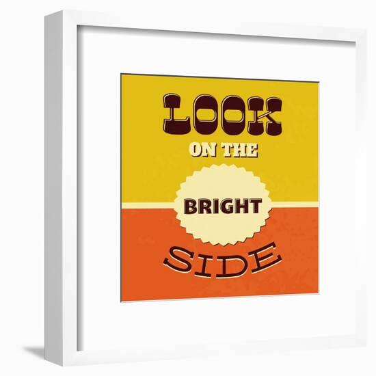 Look on the Bright Side-Lorand Okos-Framed Art Print