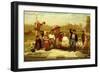 Look Out for the Engine While the Bell Rings, 1863-John George Brown-Framed Giclee Print