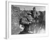 Look-Out in 1917-Robert Hunt-Framed Photographic Print