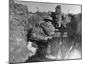 Look-Out in 1917-Robert Hunt-Mounted Photographic Print