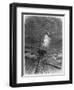 Look-Out Man from the Crow's- Nest During Wordenskjold's Arctic Expedition-?douard Riou-Framed Art Print